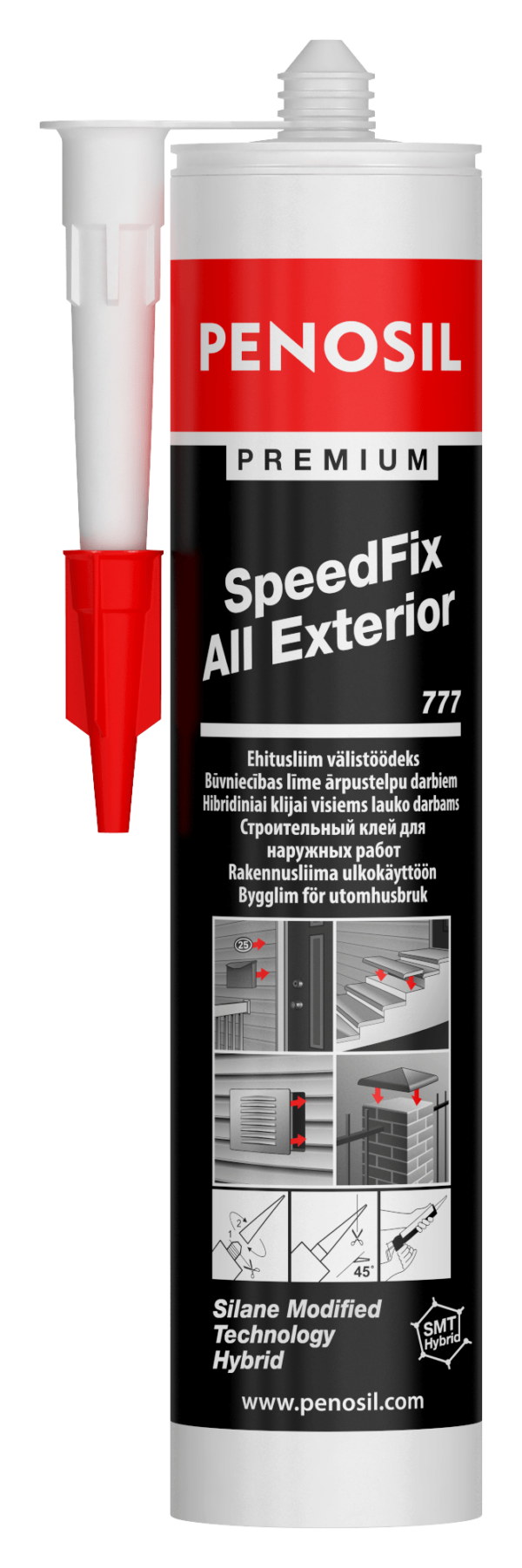 PENOSIL SpeedFix All Exterior 777 lepidlo pro venkovní použití