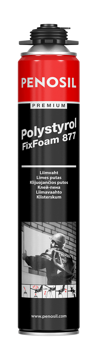 PENOSIL Premium Polystyrol FixFoam 877 pěnové lepidlo na izolační desky