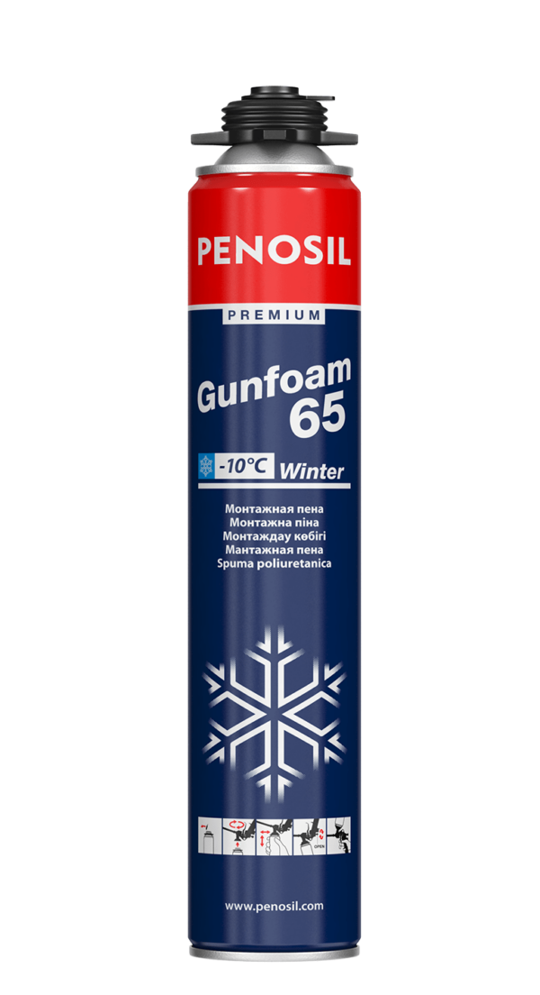 Premium Gunfoam 65 Winter PU pěna se zvýšenou produkcí zimní