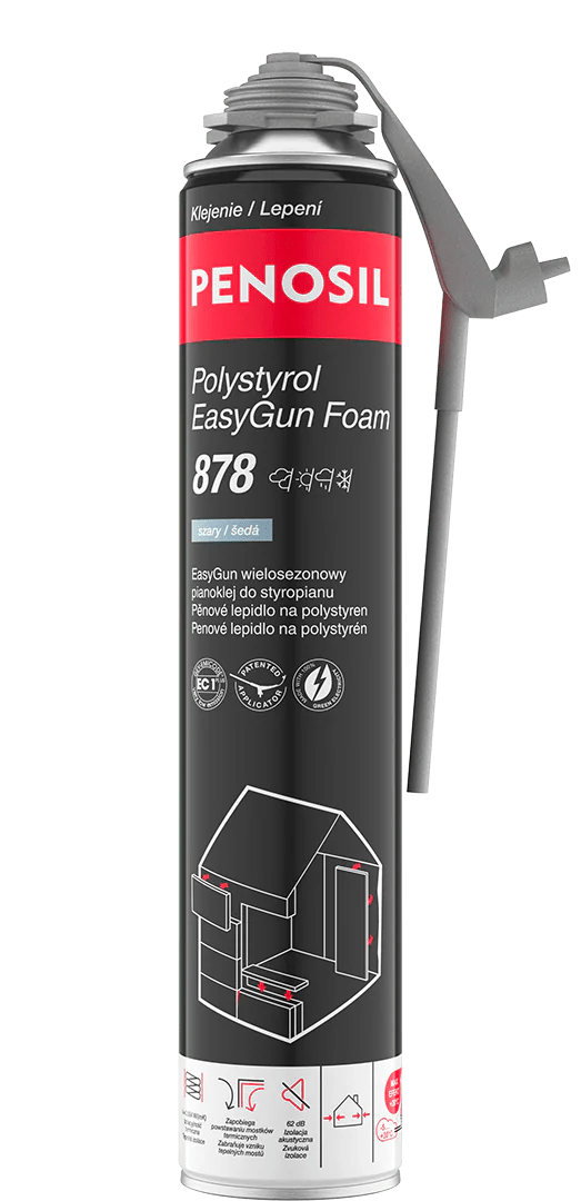 Pěnové lepidlo na bílý i šedý polystyren