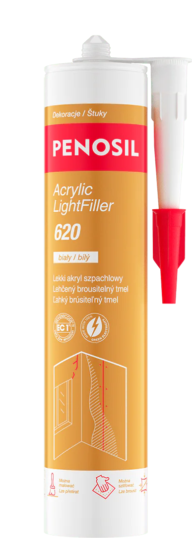 Akrylový šlehaný tmel light