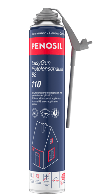PENOSIL EasyGun-Pistolenschaum B2 110 Universal Pistolenschaum mit EasyGun-Applikator