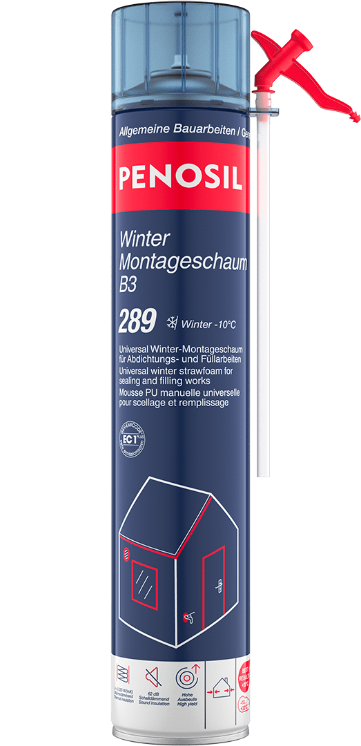 PENOSIL Winter Montageschaum B3 289 Universal Ganzjahresschaum