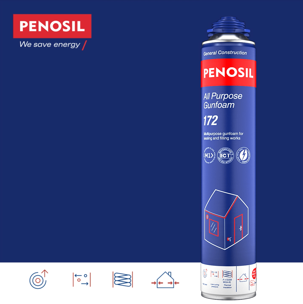 Play video: PENOSIL Pistolenschaum XL B3 172