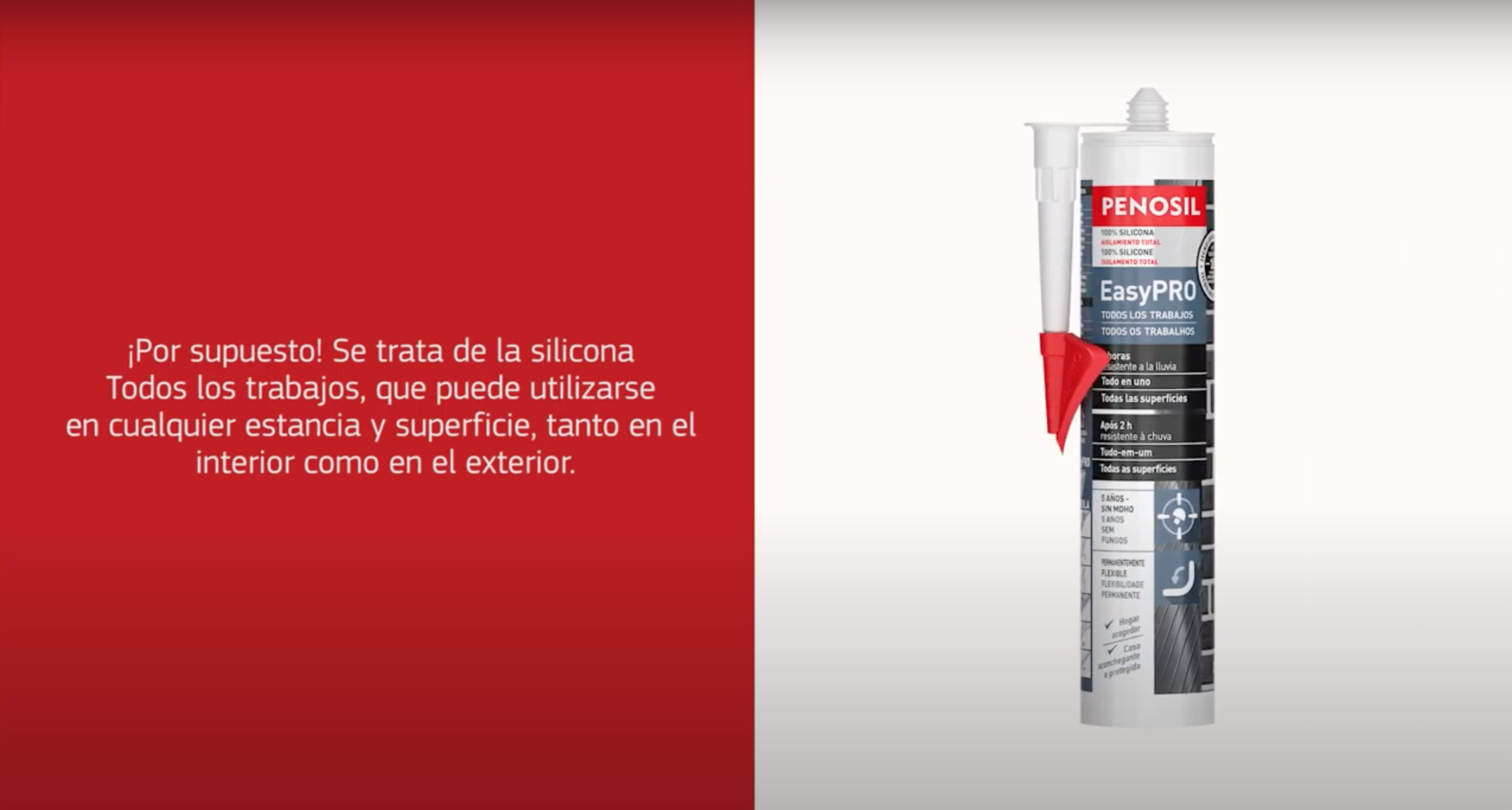 Play video: Consejos expertos sobre cómo usar una silicona multiusos, Penosil Todos los Trabajos