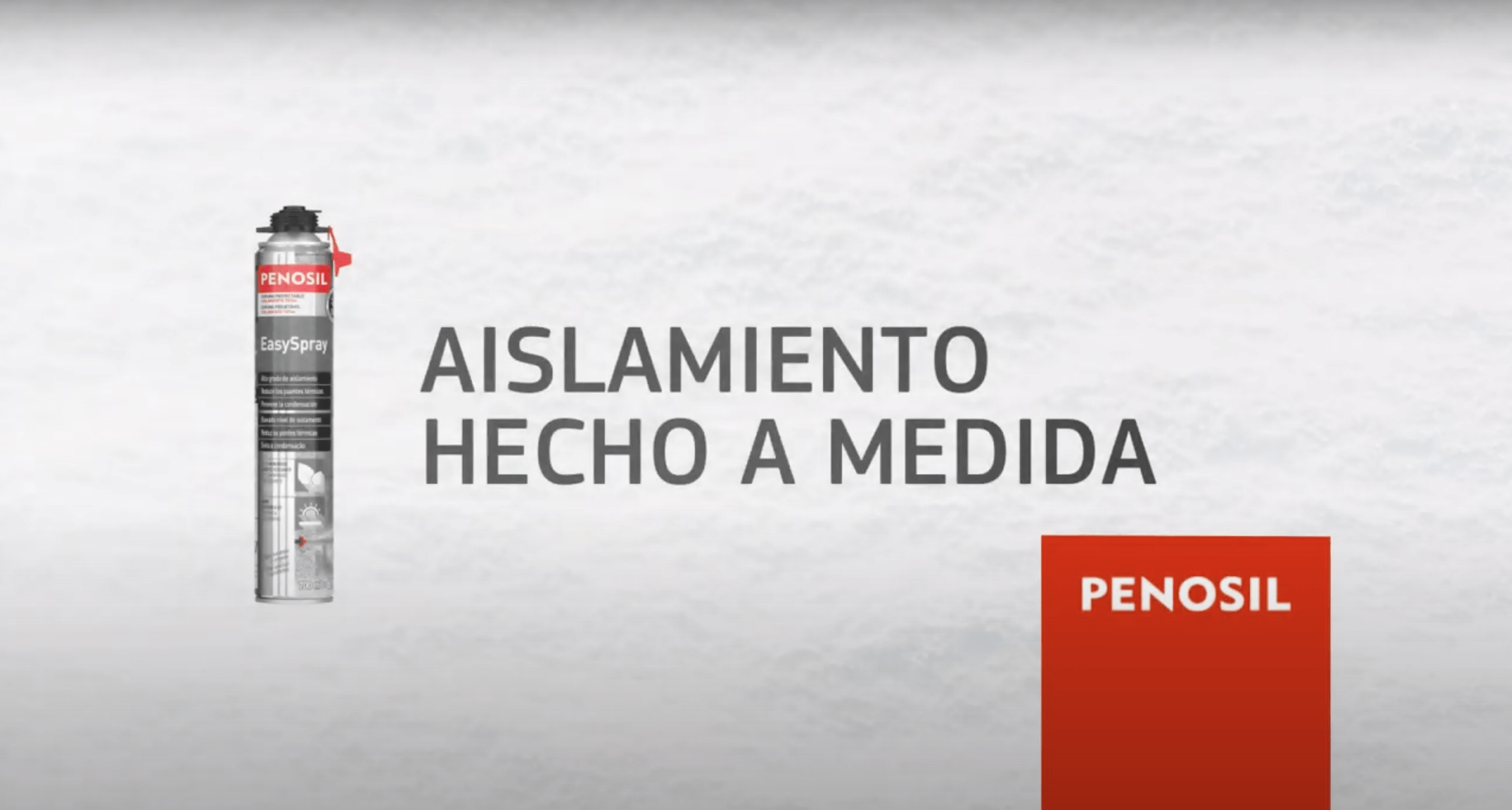 Play video: Espuma proyectable en bote Penosil EasySpray