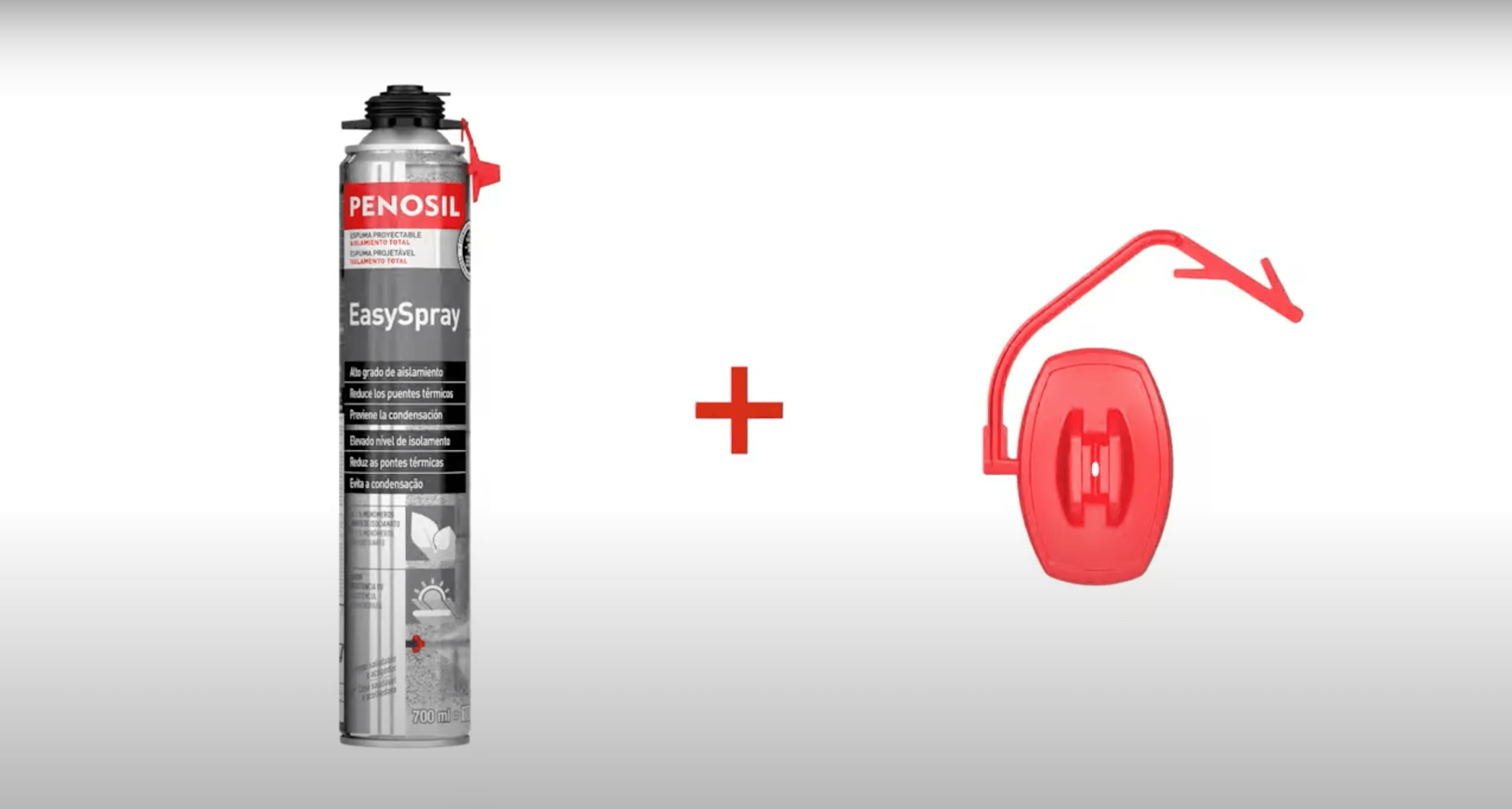 Play video: Espuma proyectable para superficies irregulares o de difícil acceso