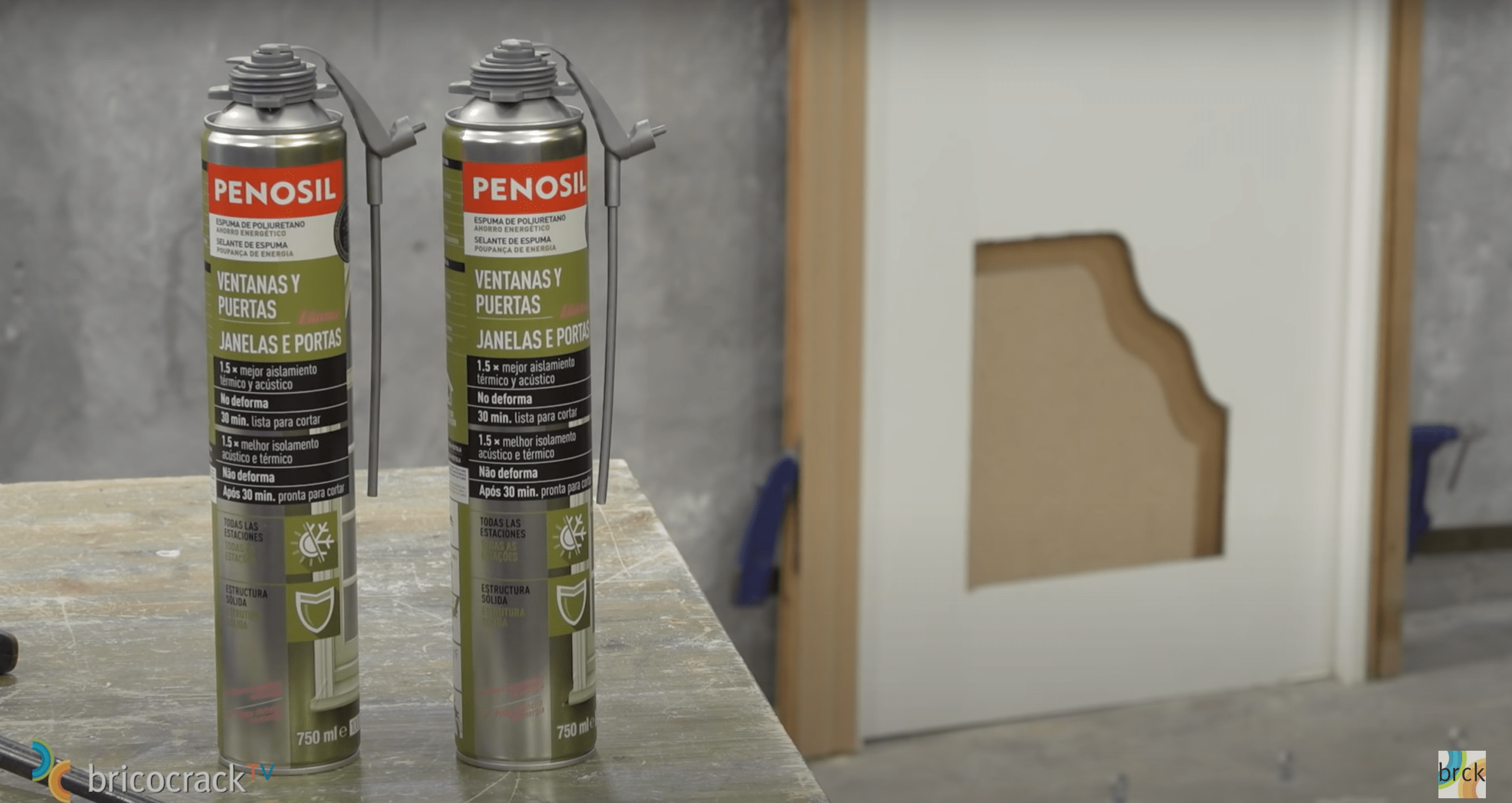 Play video: Insonorizar las puertas (Bricocrack)