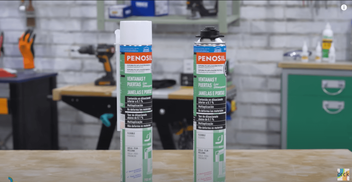 Play video: Las nuevas espumas Ventanas y Puertas LOW MDI de PENOSIL (Bricocrack)