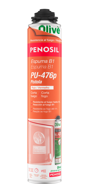 PENOSIL Espuma B1 PU-476m Ignífuga Cortafuego