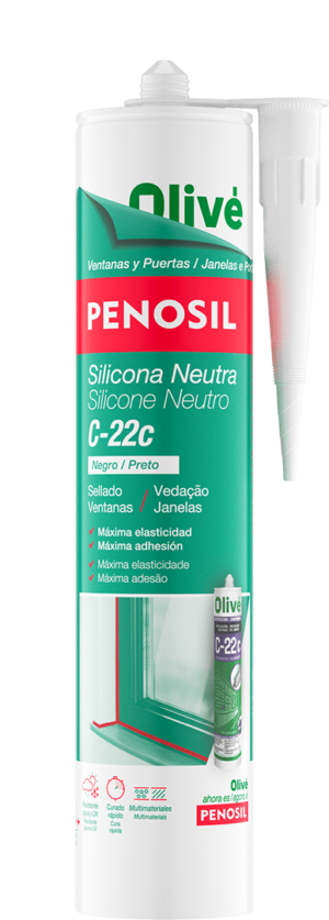 PENOSIL Silicona Neutra Ventanas C-22c de Máxima Elasticidad