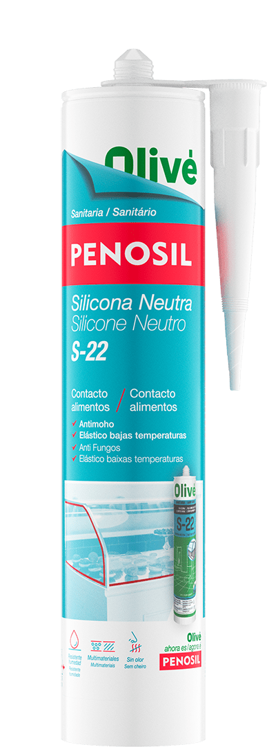 PENOSIL Silicona Neutra S-22 para Contacto con Alimentos