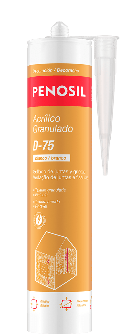 Acrilico para grietas sellado de juntas Penosil D-75
