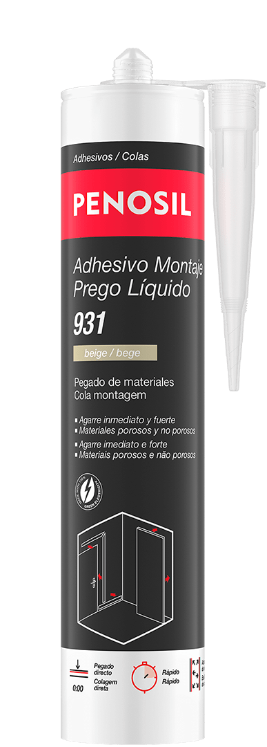 Adhesivo rapido de montaje PENOSIL 931 Beige
