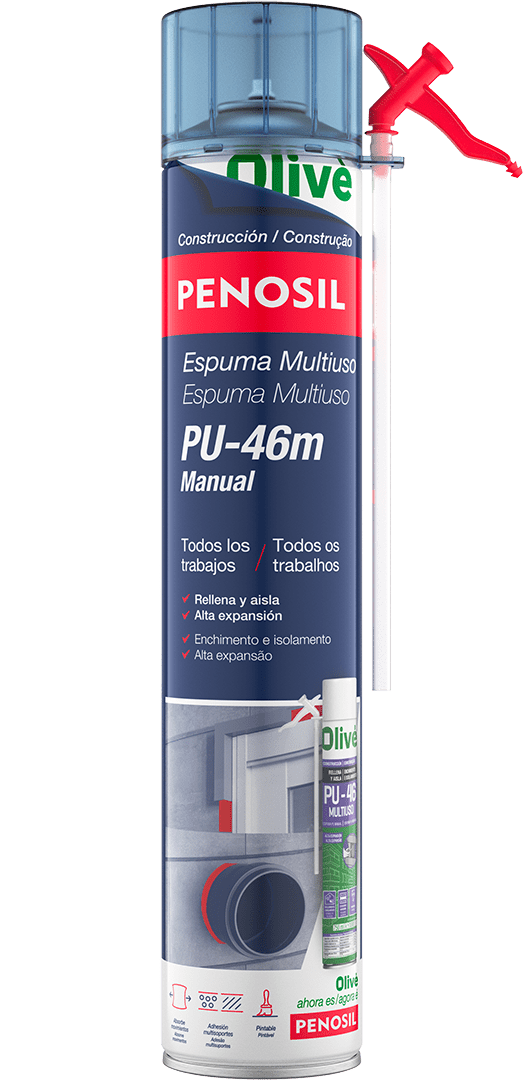 Espuma Poliuretano Penosil/Olive PU-00p Ventanas y Puertas Baja