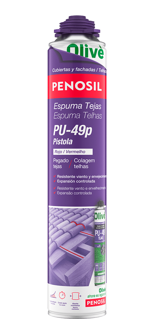 Espuma de poliuretano ignifuga pistola Penosil PU-476