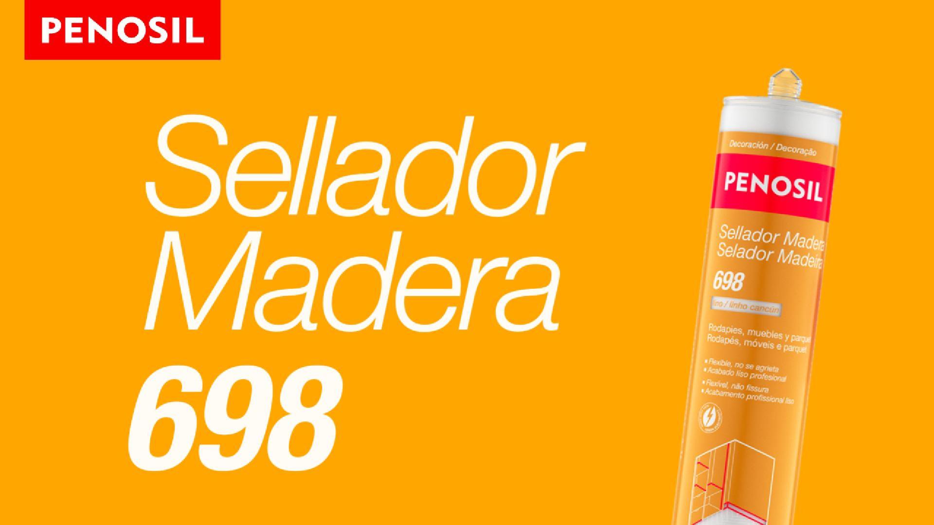 Play video: Sellador de Madera 698. Sellador de juntas para el profesional de la madera.