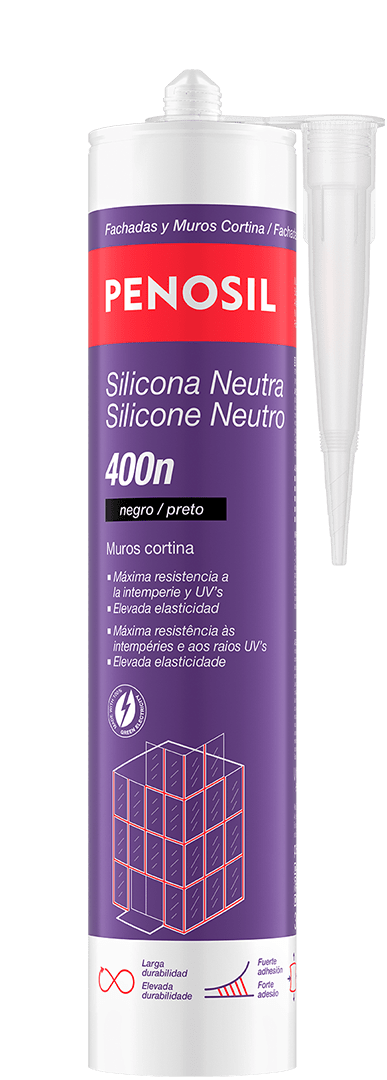 Silicona Neutra 400n para Fachadas y Muros Cortina