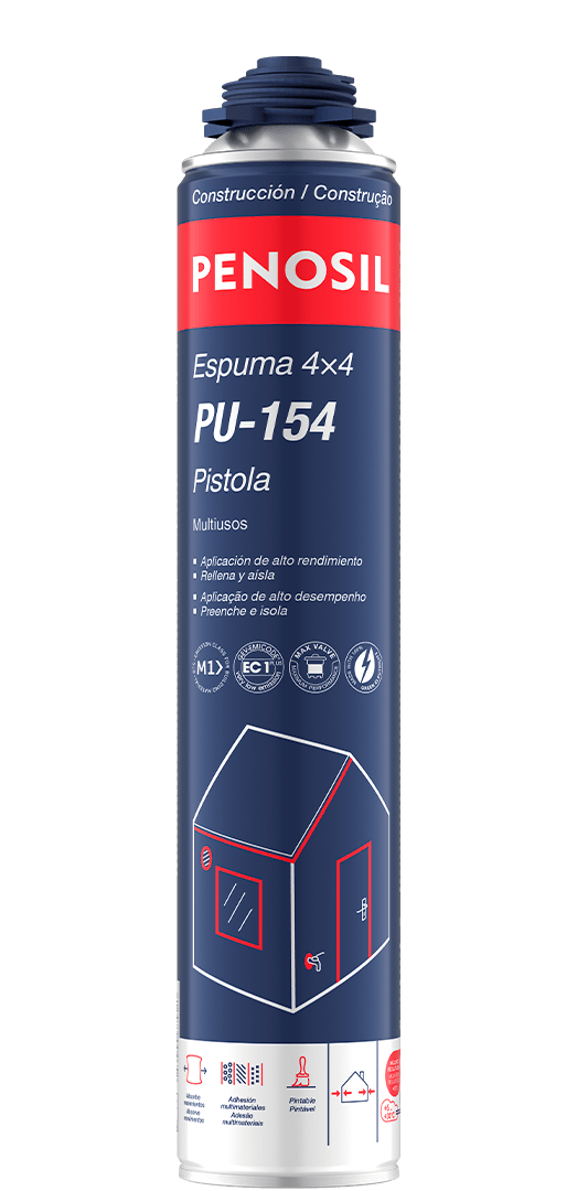 Espuma profesional Multiusos Penosil PU-154. Espuma de Alto Rendimiento