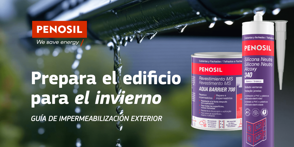 Preparar el edificio para el invierno. Guia de impermeabilizacion exterior