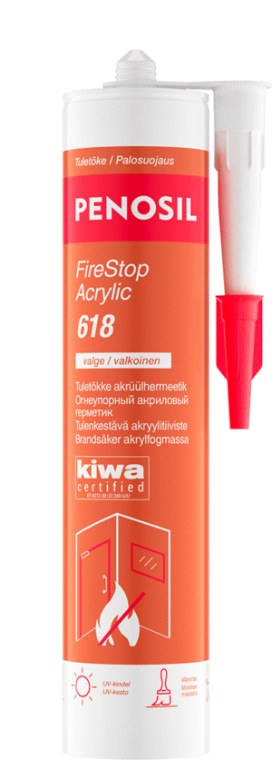 PENOSIl FireStop Acrylic 618 tuletõkke akrüülhermeetik