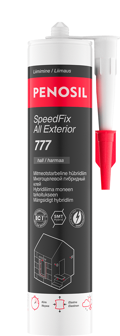 Penosil SpeedFix All Exterior 777 välitingimustes kasutatav liim