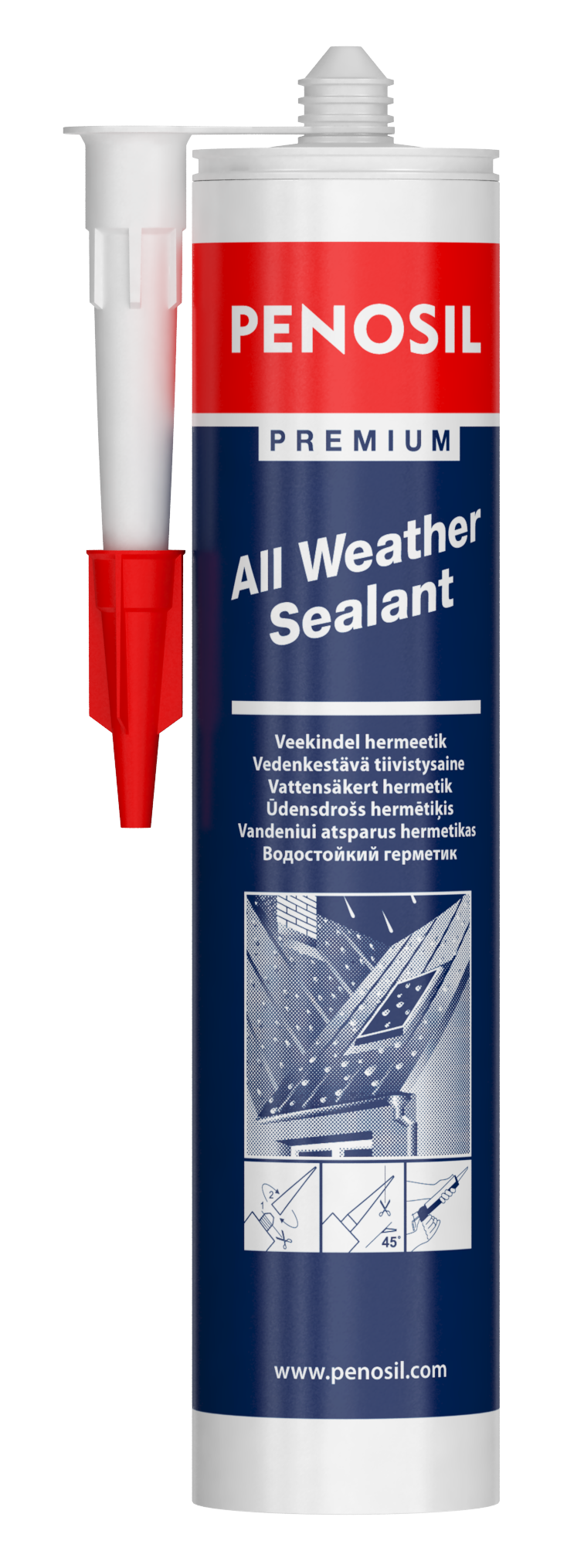 PENOSIL Premium All Weather Sealant - a water and mould resistant sealant 