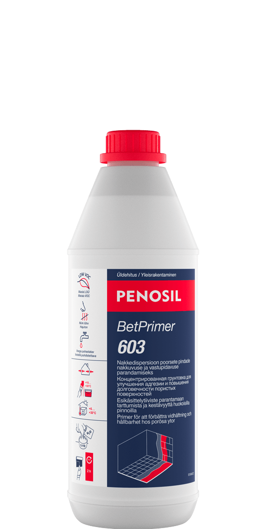 PENOSIL BetPrimer 603 nakkedispersioon betoonpindade kruntimiseks