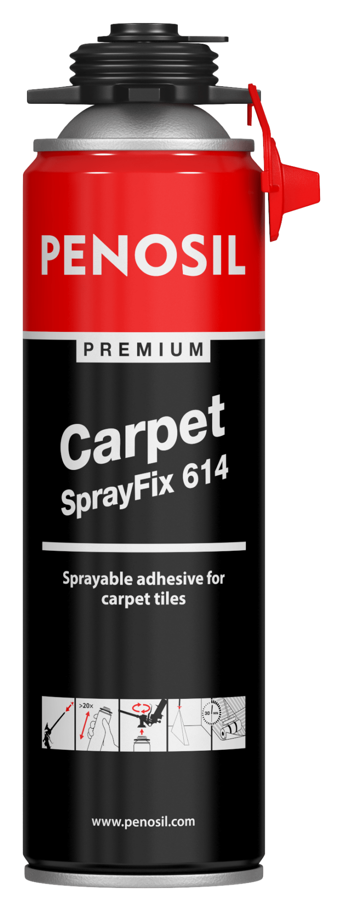 Premium Carpet SprayFix 614 pihustatav akrüülliim