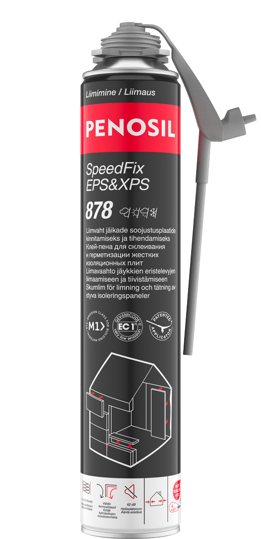 PENOSIL SpeedFix EPS&XPS 878 liimvaht EasyGuni aplikaatoriga