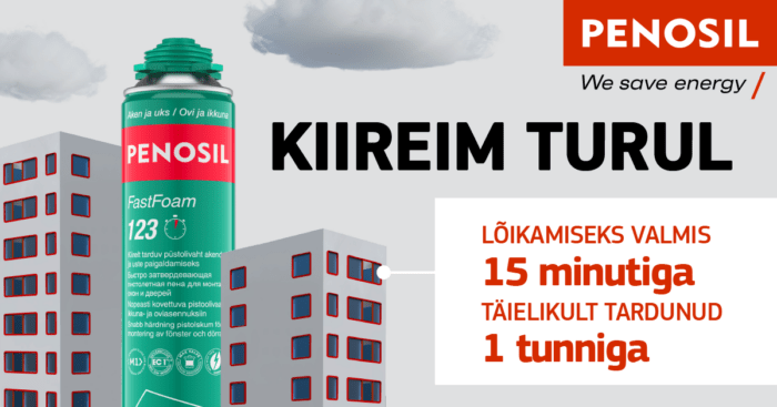 Penosil FastFoam 123: Meie seni kiireim paigaldusvaht!