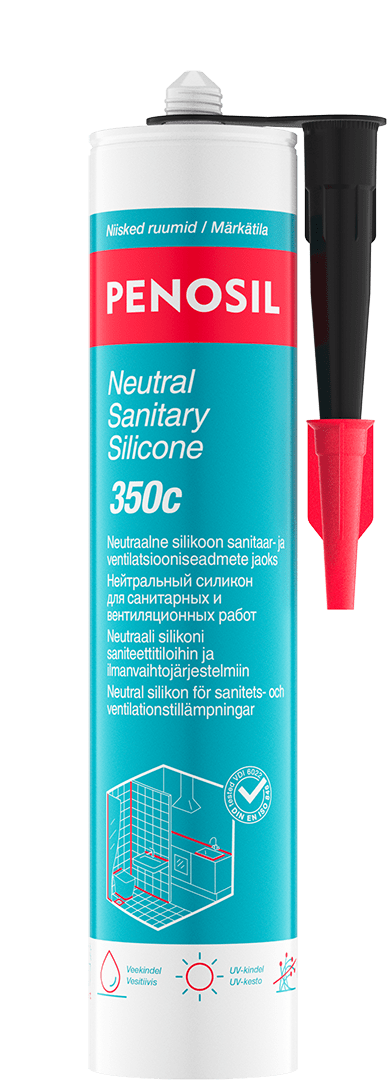 Penosil Neutral Sanitary Silicone 350 / 350c Mitmeotstarbeline neutraalne silikoon