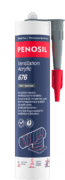 PENOSIL Ventilation Acrylic 676 elastoplastiline akrüülhermeetik erinevateks ventilatsioonitöödeks.