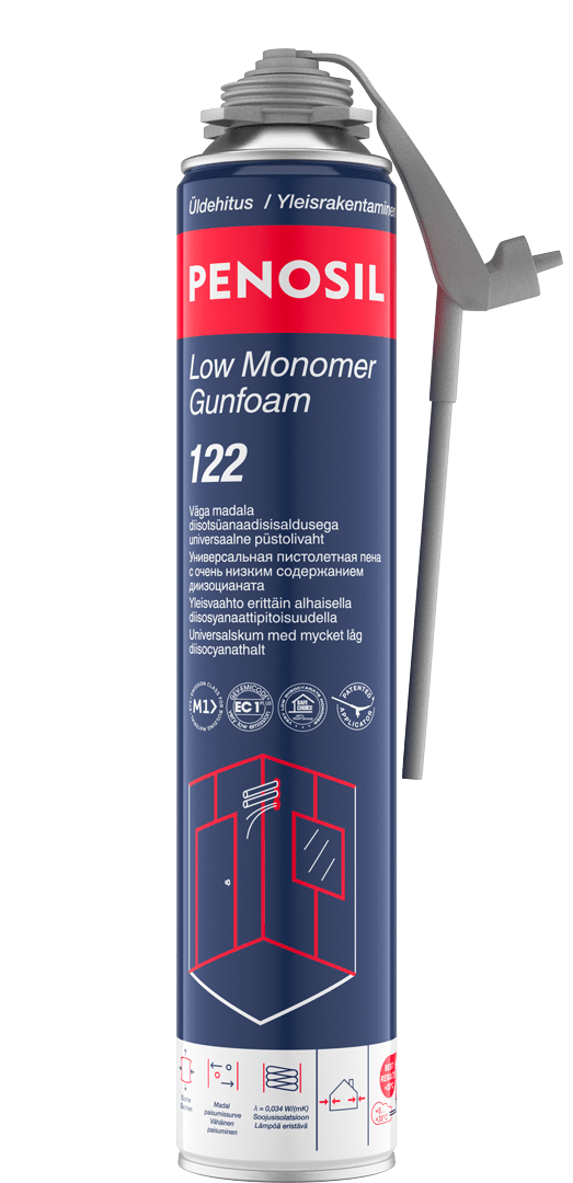 Low Monomer Gunfoam 122 - Mitmeotstarbeline isolatsioonivaht product image
