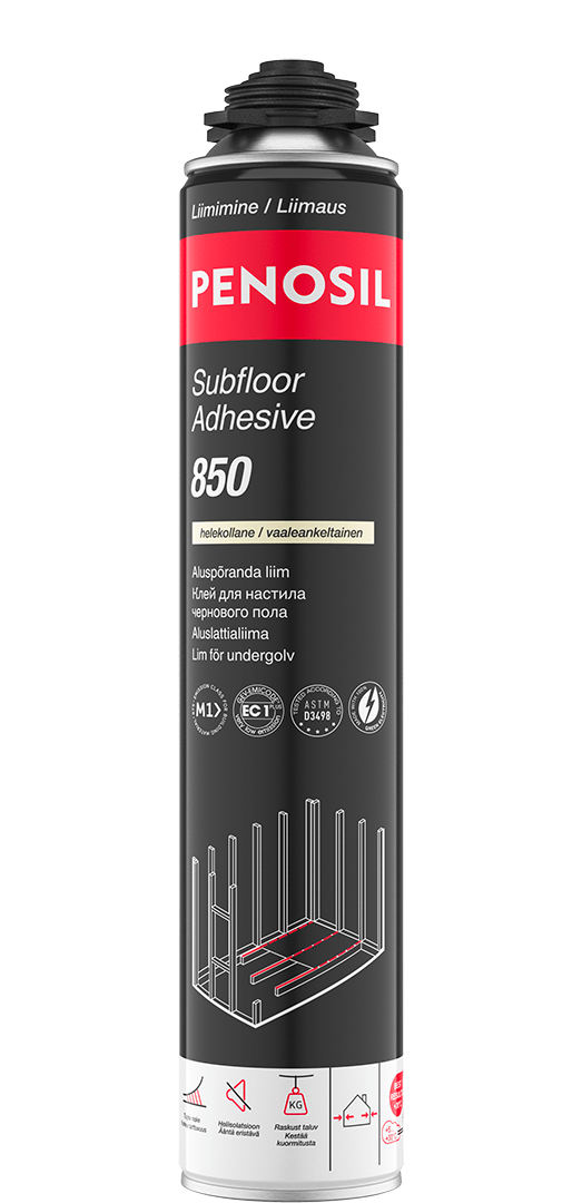 PENOSIL Subfloor Adhesive 850 - Liimvaht aluspõrandatele ja terrassidele