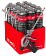 PENOSIL SpeedFix EPS&XPS 878 - Liimvaht EasyGun aplikaatoriga komplekt 12 ballooni ja vahupüstol