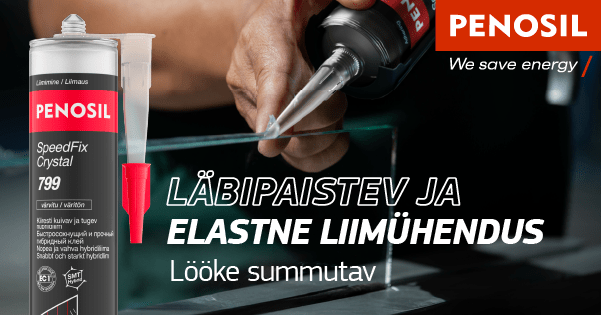 Penosil SpeedFix Crystal 799 Läbipaistev übriidliim