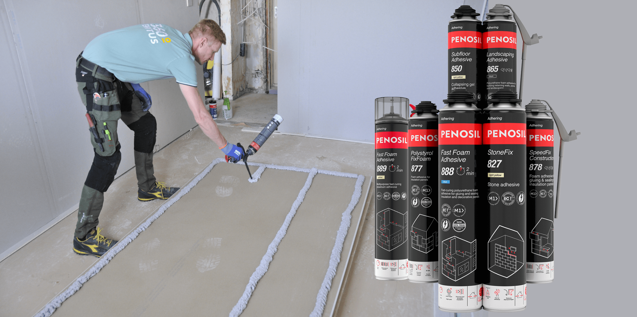 Adhesive foam article image