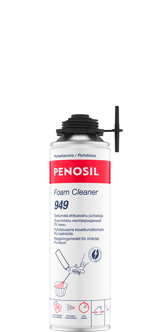 PENOSIL Foam Cleaner 949 erikoispuhdistusaine kovettumattomalle PU-vaahdolle