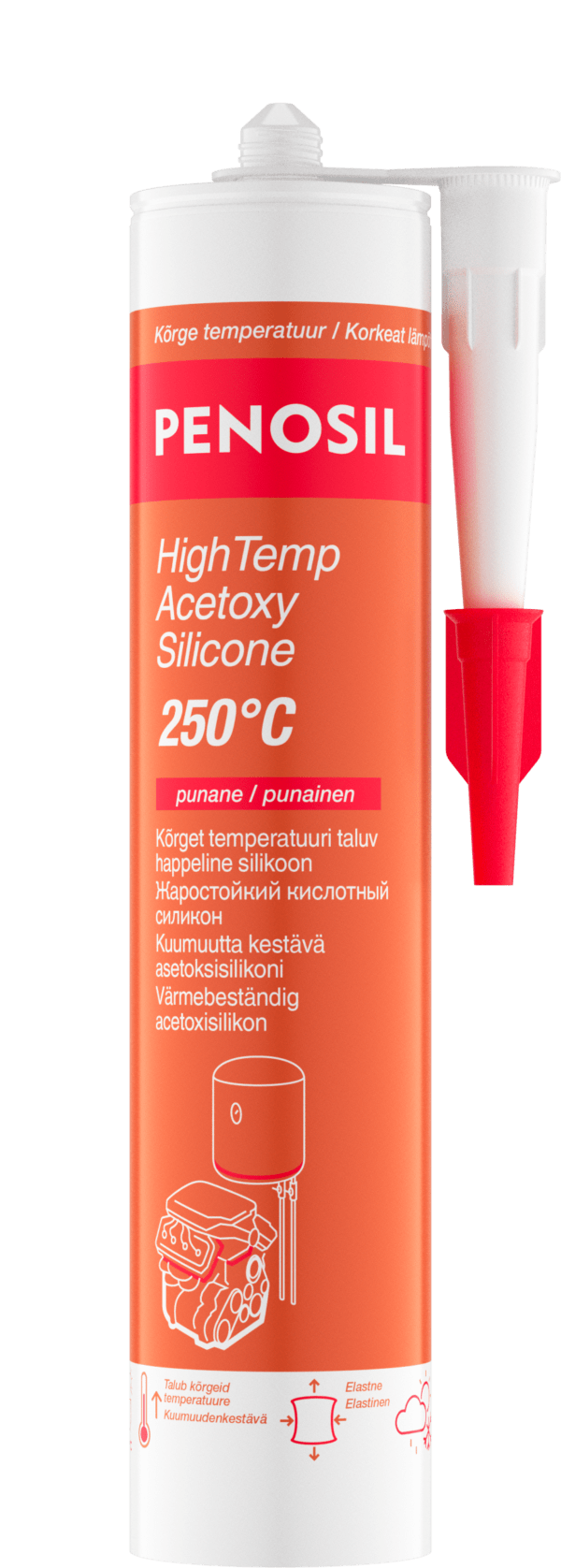 Penosil HighTemp_Acetoxy_Silicone_250C_EE_FI