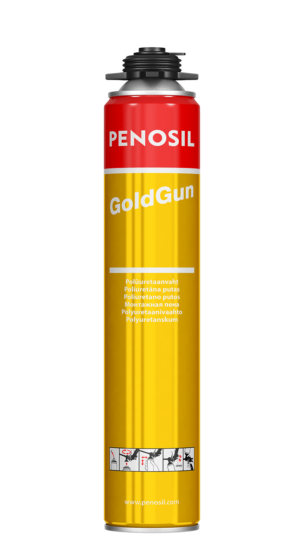 Penosil GoldGun Iconic nopeasti kuivuva ja vahvasti tarttuva pistoolivaahto