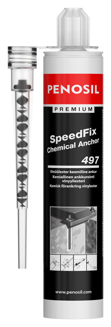 PENOSIL Premium SpeedFix Chemical Anchor 497 kemialliseen ankkurointiin