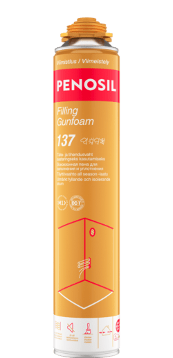 Filling Gunfoam 137 kaikkien vuodenaikojen täyttävä ja eristävä pistoolivaahto