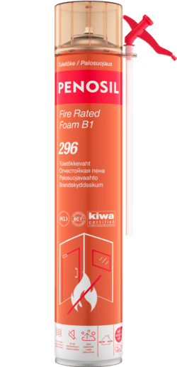 FireRated Foam B1 296 pillillä levitettävä palovaahto