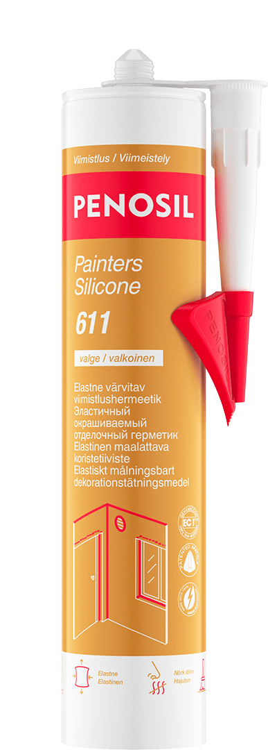 Painters Silicone 611 - maalattava saumamassa liikuntasaumoihin product image