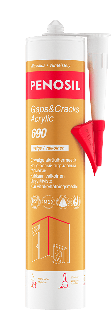 Gaps&Cracks Acrylic 690 - maalattava rakojen täyttöaine product image