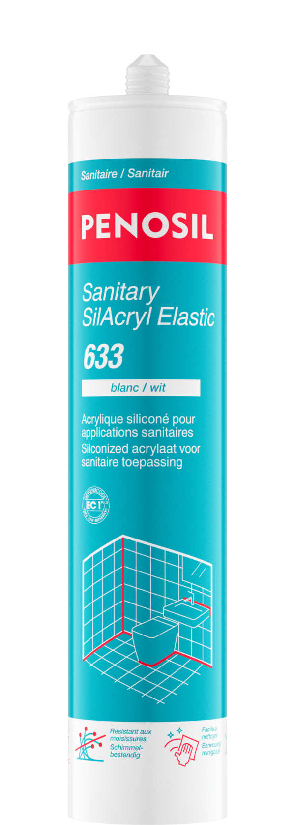 PENOSIL Sanitary SilAcryl Elastic 633