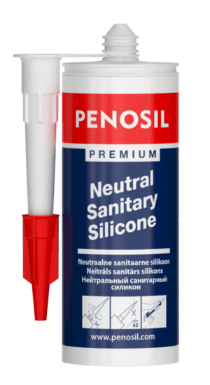 PENOSIL Premium mould resistant Neutral curing sanitary silicone.