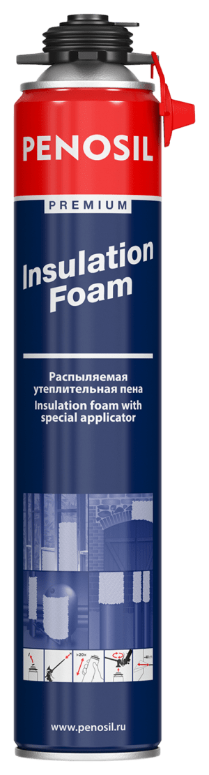 Penosil Premium Insulation foam with special spray-applicator