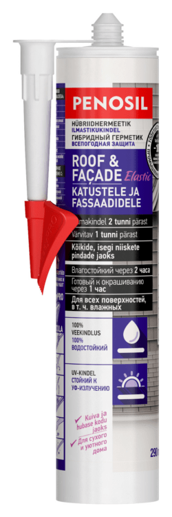 Roof&Facade Elastic кровельный и фасадный герметик